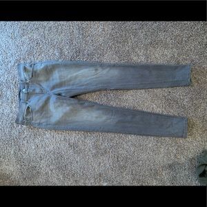 Express grey stretch jeans